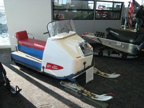 Vintage Polaris Snowmobile